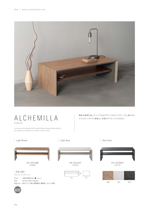 form PRODUCT CATALOGUE 2025 vol.02